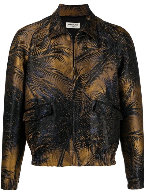 saint laurent palm tree jacket replica